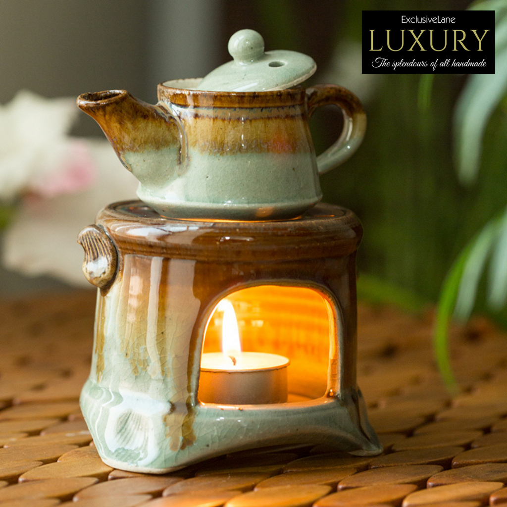 Ceramic Gas Stove Brewing Aroma Diffuser (Studio Pottery)