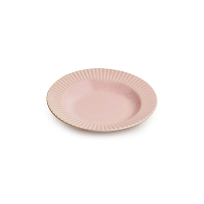Coral Reef' Dinner Plates In Ceramic (Hand Glazed Studio Pottery | Microwave Safe)