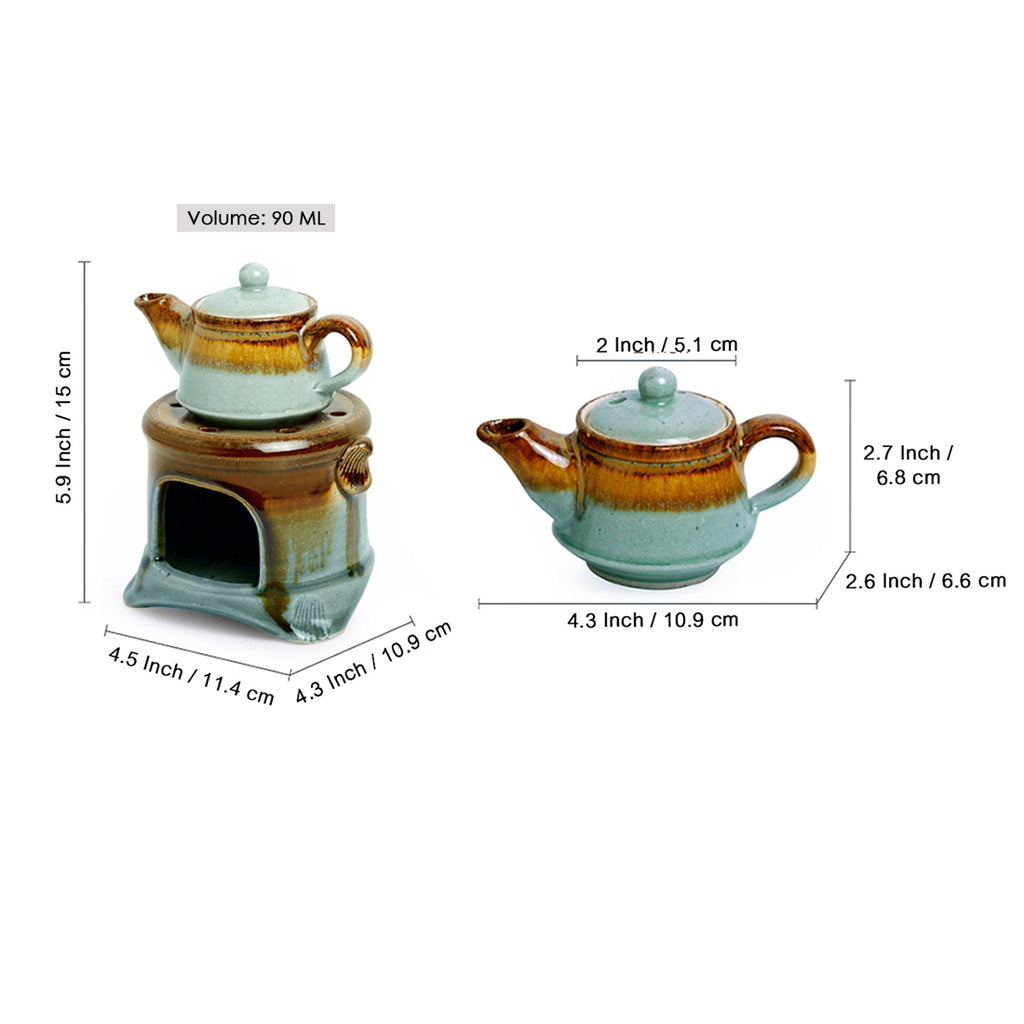 Ceramic Gas Stove Brewing Aroma Diffuser (Studio Pottery)