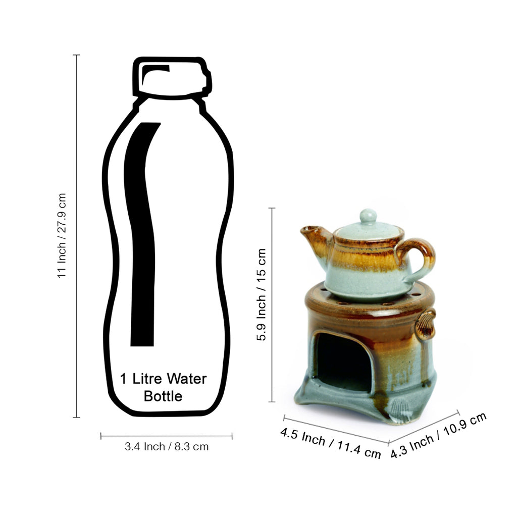 Ceramic Gas Stove Brewing Aroma Diffuser (Studio Pottery)