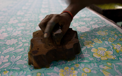 Traditional wooden blocks, block printing and their importance in art and fabric printing: