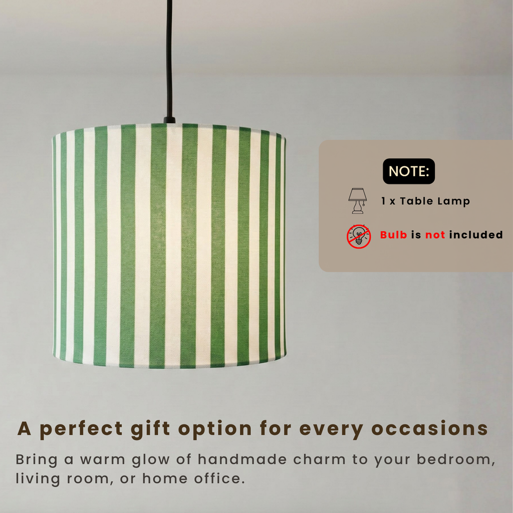 ‘Nature Essence’ Cotton Cloth Hanging Pendant Lamp (22.8 Cm, Without Bulb, Handcrafted)