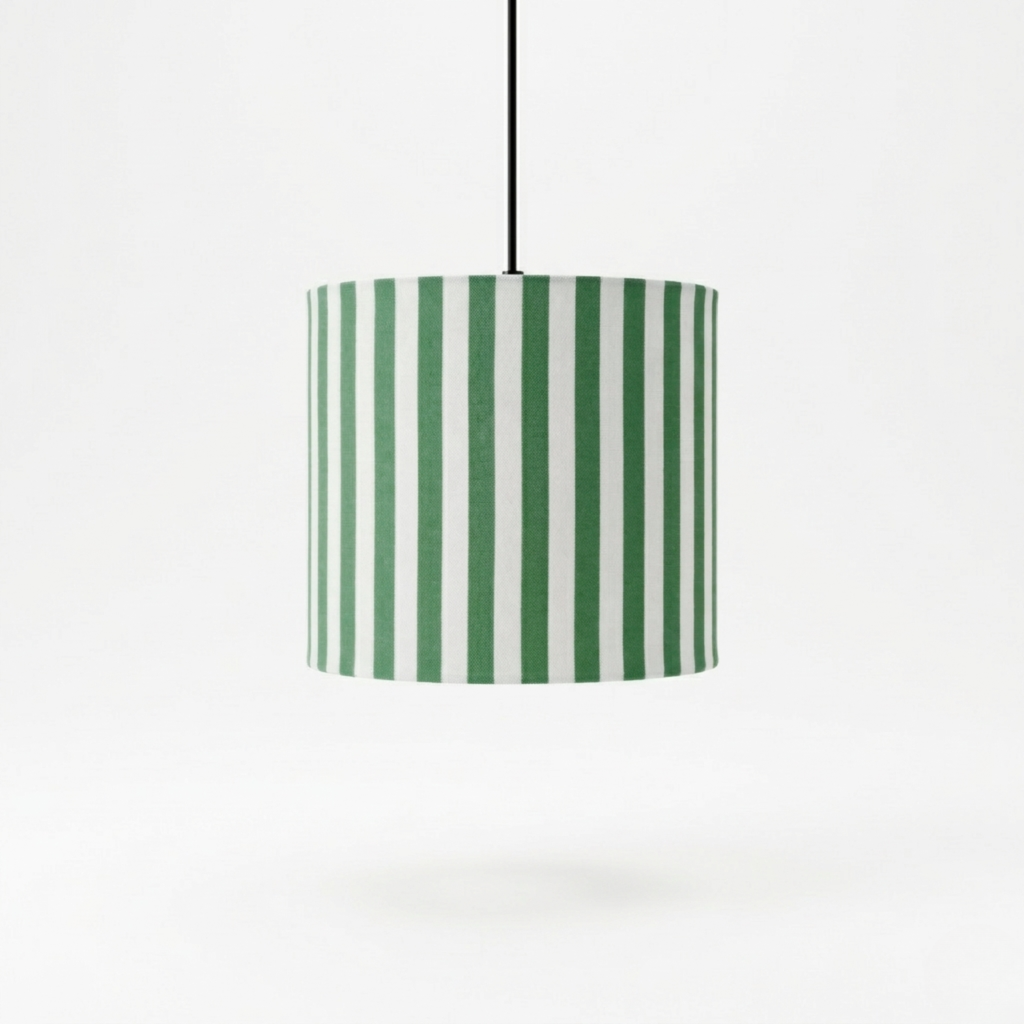 ‘Nature Essence’ Cotton Cloth Hanging Pendant Lamp (22.8 Cm, Without Bulb, Handcrafted)