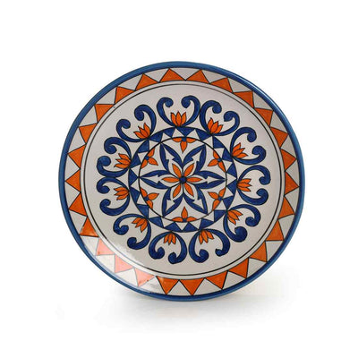 Star Light' Decorative Ceramic Wall Plate (10 Inch | Handpainted)