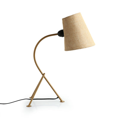 'Rhythmic Sways' Decorative Table Lamp (18.0 Inches, Iron)