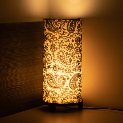 'Paisley Heritage' Decorative Table Lamp (11.9 Inches, Iron)