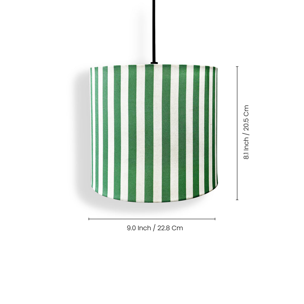  ‘Nature Essence’ Cotton Cloth Hanging Pendant Lamp (22.8 Cm, Without Bulb, Handcrafted)