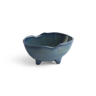 ExclusiveLane 'The Serve Tub' Ceramic Serving/Snack Bowl (580 ML, Hand-Glazed)