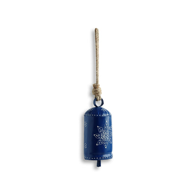 Windsong' Kutch Metal Decorative Hanging Wind Chime (Blue)