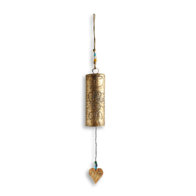 Sonorous Ghantadi' Kutch Decorative Hanging Wind Chime (Golden)