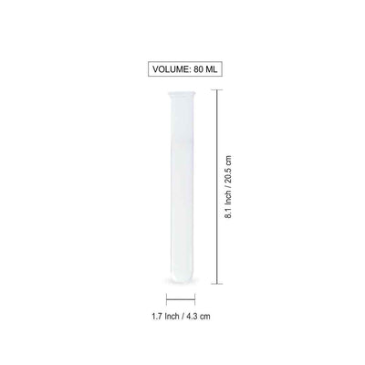 Rhombus Glass Garden' Test Tube Table Planter/Vase (10 Inch | Green)