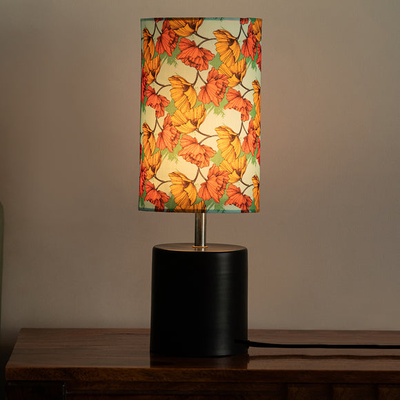 ExclusiveLane 'Autumn Glow' Decorative Table Lamp In Metal (44.5 Cm, Without Bulb, Handcrafted)