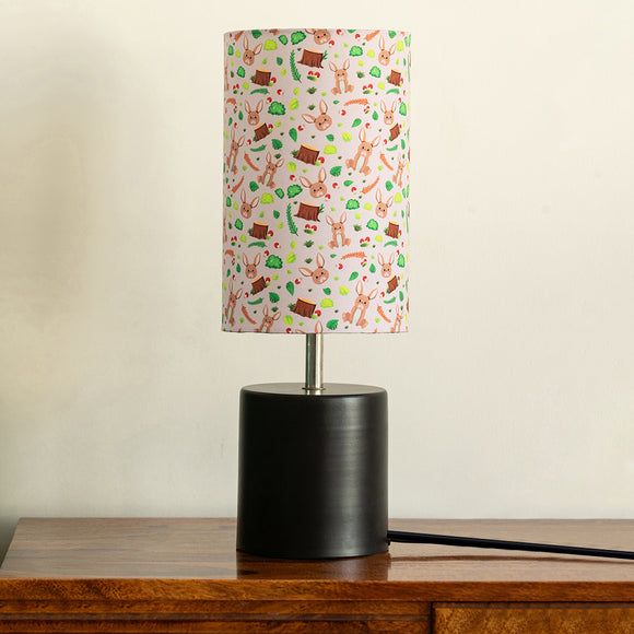 ExclusiveLane 'Rabbit & Grove' Decorative Table Lamp In Metal (44.5 Cm, Without Bulb, Handcrafted)