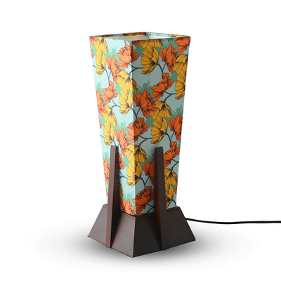 ExclusiveLane 'Autumn Glow' Decorative Table Lamp In Mango Wood (36.8 Cm, Without Bulb, Handcrafted)