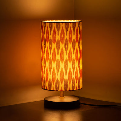 'Shades of the Sun' Table Lamp In Mango Wood (14 Inch)