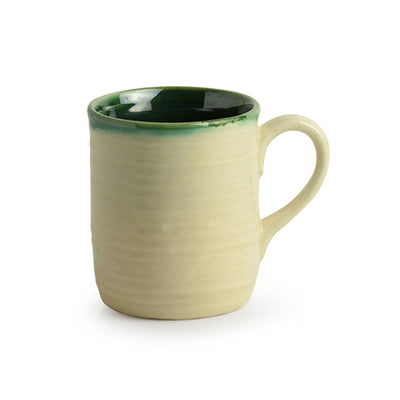 'Jade Translucence' Studio Pottery Glazed Tea & Coffee Cups In Ceramic (Set Of 6)