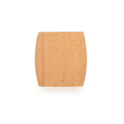 Cream-Coloured' Handcrafted Wooden Coasters (Set of 4)