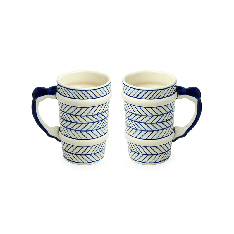 Indigo Chevron&