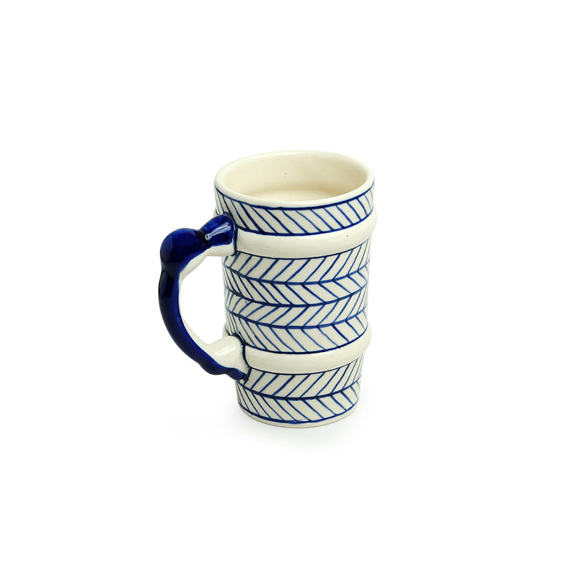 Indigo Chevron&