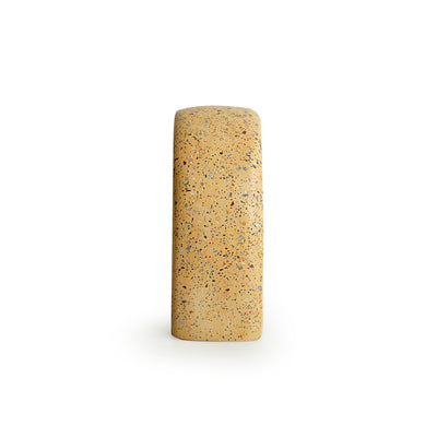 'The Glowing Holder' Handcrafted Terrazzo Tea Light Holder In Concrete