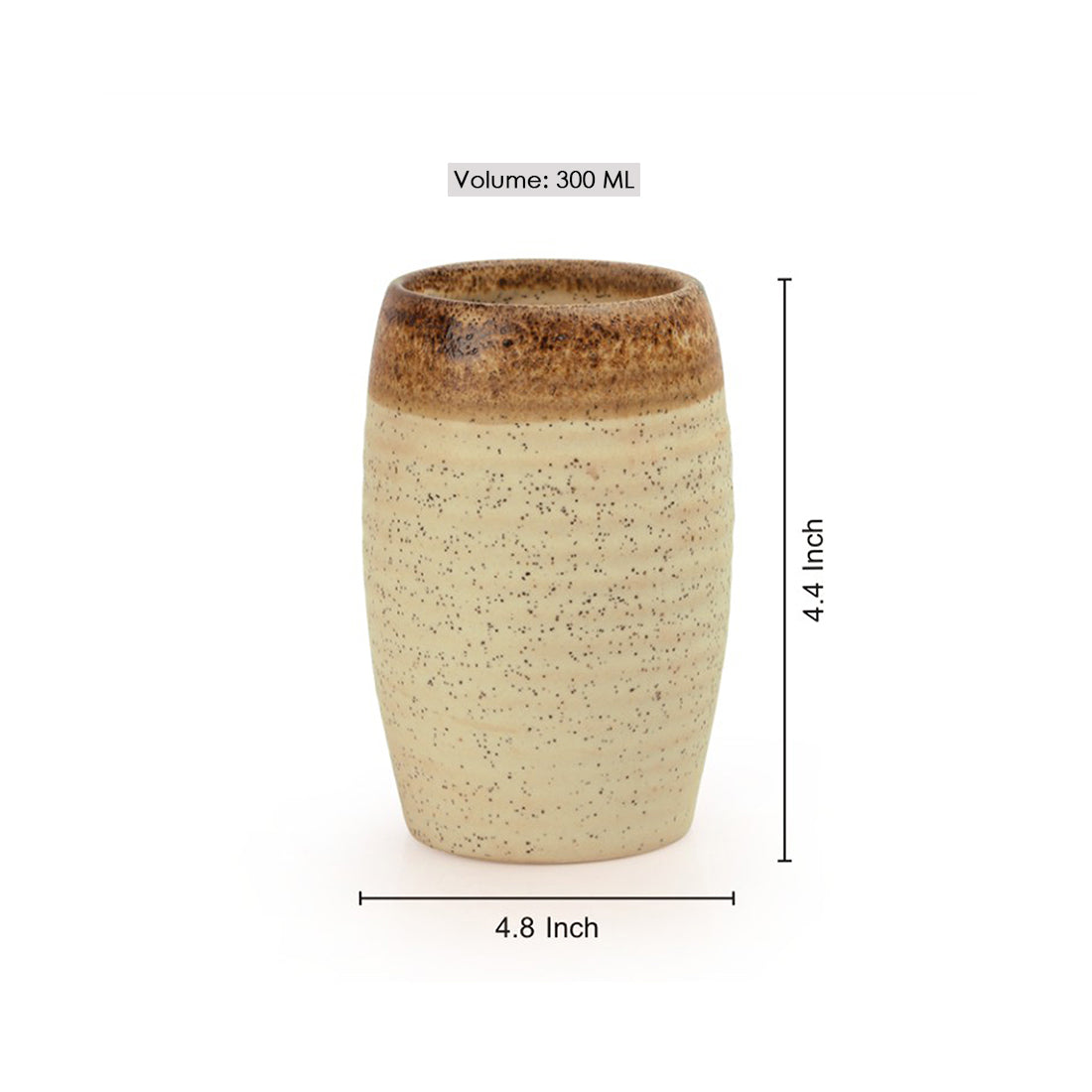 Brown-ing Textures Ceramic Bathroom Accessories (Set Of 3)